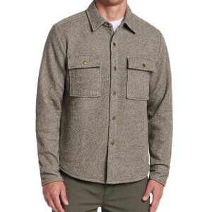 Weatherproof Vintage Men's Large Olive Long Sleeve Shirt Jacket - New with Tags